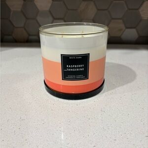 Bath & Body Works 3 wick candle Raspberry Tangerine